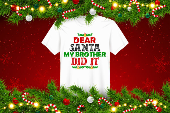 Brother Christmas Pajama T-Shirt: Graphic Design Review