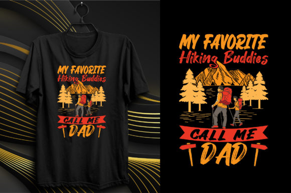 Call Me Dad Hiking T-Shirt Design: Graphics & T-Shirt Designs