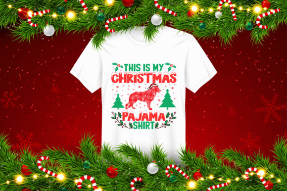 German Shepherds Christmas Pajama Shirt Graphics for T-Shirt Designs
