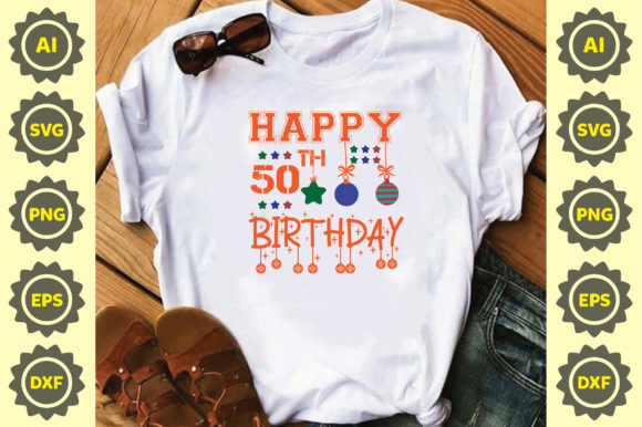 Happy 50th Birthday SVG Design: A hands-on review