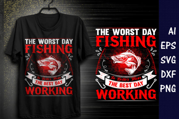 Printable Fish T-shirt Design. – Embroidery Use Review